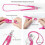 180cm Phone Strap Adjustable Crossbody Lanyard Braided Nylon Neck Strap with Tether Tab 5