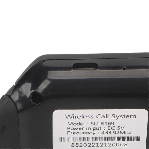 Wireless Watch Pager 1 Watch Receiver 20 Pagers Wireless Calling System for Hotel Restaurant Workshop 1