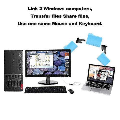 USB kabel pro přenos dat z počítače do počítače pro Windows - USB 2.0 datový kabel pro PC Link TA 1