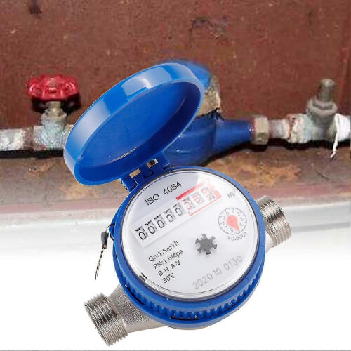 Convenient water meter compatible with garden and outdoor use 2