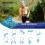 4 pcs Cooling Towel (40"x 12"), Ice Towel, Microfiber Towel, Soft Breathable 3