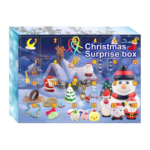 Boîte surprise de Noël, calendrier de l'Avent surprise