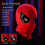 Casque Spider-Man Action Eyeshield pour fête d'Halloween 3