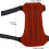 Archery Arm Guard for Adults with Adjustable Straps Ref: 3029 5