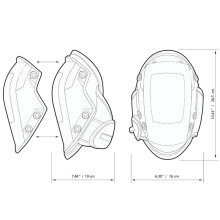 TBL-KP-G201-R GelFit Rocker Knee Pads Hard Shell Protection Kneeprotection Power Tool Accessories