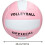 Beach Volleyball, Thickened  Soft Ball, Waterproof, Team Training, Pink White 4