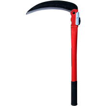 Folding Hand Sickle with Super Sharp Stainless Steel Blade for Garden Weed Cutting, Large 48x23cm