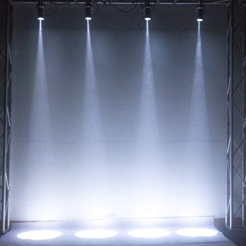 Disco Ball Spotlight LED Ppot Light  Motorized Mirror Ball Party Light