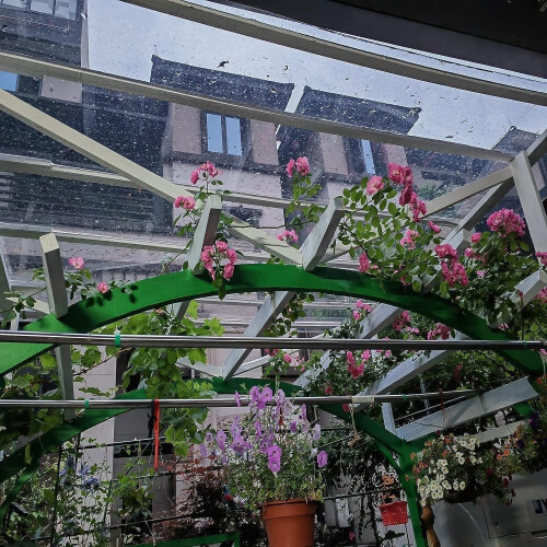Polycarbonate Roofing Sheet,Sheet Thin Rigid Plastic Sheet Clear Polycarbonate,1mm,UV Rainproof Roof Cover 1