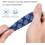 2pcs Drum Stick Grip Drumming Drum Percussions Accessory Drumstick Grips Antislip Drum Wrap Sweatbands Black 5