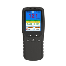 9in1 Indoor and Outdoor Air Quality Monitor, PM2.5, PM1.0, PM10, HCHO, Detector Tester, Temperature and Humidity Sensor, Quick Detection