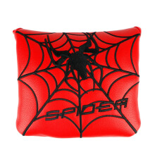 Mallet Putter Cover Spider Style, Magnetic Closure Headcover For Mallet Putters, Golf Club Head Cover For Men