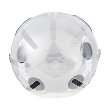 Pet Hood Dog Muzzle Clear Sturdy Breathable For Nail Trimming Grooming Training Bathing Cat Muzzle Helmet