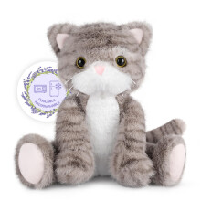 Microwavable Heating Pad Cat Plush with Lavender Aroma for Stress Relief and Cooling Therapy