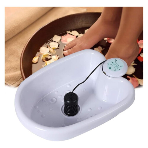Ionic Foot Bath Detox Spa with Warm Water Circulation and OneButton Operation for Home Use
