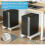 Adjustable Mobile Computer  Stand, Ventilated CPU Stand with Locking Caster Wheels, Fits Most Computer Towers 4
