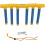 Play toy with falling sticks, reaction training, game with sticks, catch toy 2