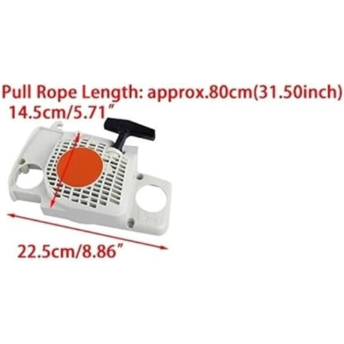 Recoil Pull Starter, for STIHL, 017 018 MS170 MS180 Chaaw 1130 080 2100 Recoil Pull Starter Motor Reversing Starter 1
