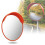 Safety Convex Mirror, 60cm Diameter Driveway Security Mirror, Indoor Garage WideAngle Definition 1