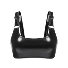 gloss bra women's underwear adjustable straps lingerie seductive lingerie for seduction black M