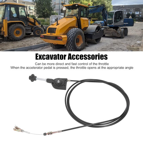 Excavator Operation Manual for Gas Cable Controller, Quick Control and Easy Installation 2