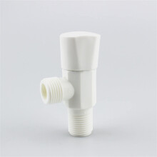 Plastic Angle Valve Water Stop Valve Toilet G1/2 Filling Onoff Valves For Bathroom Kitchen Replacement Accessories 1Pcs (Color : A)