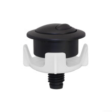 for Siamp Toilet Dual Flush Button for Optima 50, Fit for Cable Operated Flush Valve (Black)
