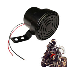 Dog Barking Horn for Car, Vehicle Dog Barking Animal Sound Warning Horn Four Volume Levels Accessory for Tricycle ATV Quad