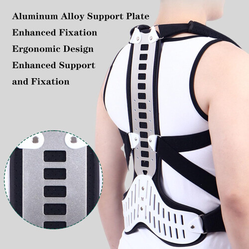 Adjustable Spinal Assist Orthotics, Posture Corrector, Kyphosis And Vertebral Compression, Hunched Back, Size L 2