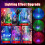 21 Eyes Pro DJ Disco Lights Strobe Stage Light DMX 512 Sound Activated Remote Ref: 8338 4