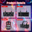 21 Eyes Pro DJ Disco Lights Strobe Stage Light DMX 512 Sound Activated Remote Ref: 8338 2