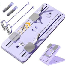 Pilates Reformer Board, Foldable Pilates Board for Home, Automatic Rebound Ab Roller Board for Home Training for Reformers, for Full Body Workout