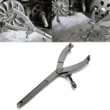 Variator Clutch Holder Tool Steel Flywheel Wrench Adjustable Size Motorcycle Compatible Fits Flywheel Slots