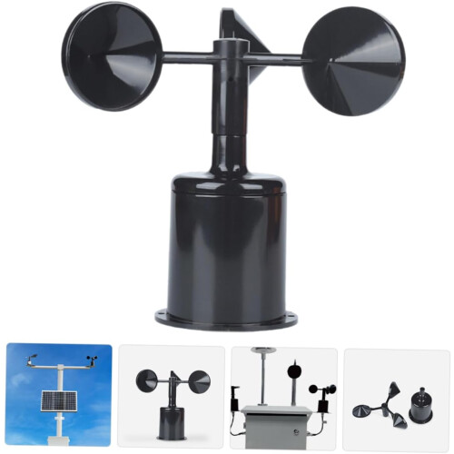 Wind Measure Device Shell Wind Indicator Supply Anemometer Cup Low Power Consumption Ref: 5829 1