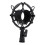 1 piece Shock Mount for Microphone, Universal AntiVibration Holder, Black 1