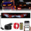 2026 New Model Truck Devil Eye LED Matrix Pixel Panel Soft Foldable Lighting Display with Text Board 1