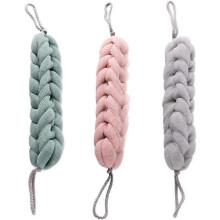 3pcs Back Scrubber Mesh Shower Pouf Loofahs Deep Exfoliating Bath Shower Puff Back Brush Sponges Removes Dead Skin Cells