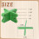 8 Pcs ABS Deck Spacer Tool,4 Thicknesses Deck Board Spacers(1/16", 1/8", 3/16", 1/4"),Green Deck Spacers Assorted compatible with 2