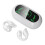 （white)Earclip Headphones Bluetooth Bone Conduction, Painless Comcompatible withtable Wireless Earbuds 1