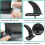 Inflatable Paddleboard Fin - Surfboard &amp; SUP Replacement Fins for Stability 2