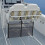 Bootsaufbewahrungstasche mit 2 Fächern, inklusive Gepäcknetz und Tasche 3