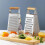 Râpe multifonctionnelle en acier inoxydable à quatre faces pour aliments, légumes, fromage et épluchage 3