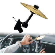 Car Crash Cymbal 2026, Cars Drum Cymbal Air Vent, Make Your Driving More Funny Air Outlet Decor