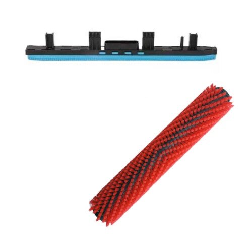 2PCS Suction Squeegee and Roller Brush for  BR30/4C Carpet Cleaning Machine ABSorbent Squeegee 2