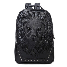 Vintage Leather Backpack For Outdoor And School