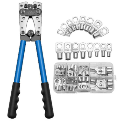 Crimping Pliers Tube Terminal Crimper Hex Crimp Tool