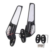 Kompatybilny z Ducati 848 916 996 998 999 Panigale 1198 1098 1199 lusterko motocyklowe zmodyfikowane skrzydło wiatrowe regulowane obrot