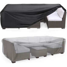 89,7"62,2"28,3" Wytrzymałe pokrowce na meble ogrodowe, wodoodporne, zestaw wypoczynkowy Mrrihand Patio Furniture Outdoor