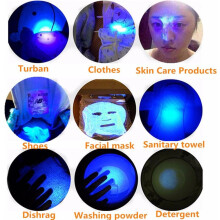 Analizador portátil ligero de longitud de onda de lámpara de Wood para diagnóstico de hongos en la piel mediante luz ultravioleta (UV)