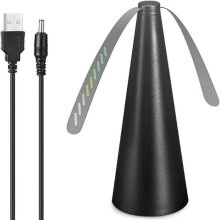 Wentylatory na stoły, przenośny wentylator piknikowy z napędem USB i zasilaniem bateryjnym, wentylator na stoły F